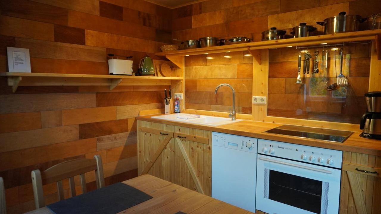 Huette Mit Herz Im Harz Apartment Meisdorf Exterior foto