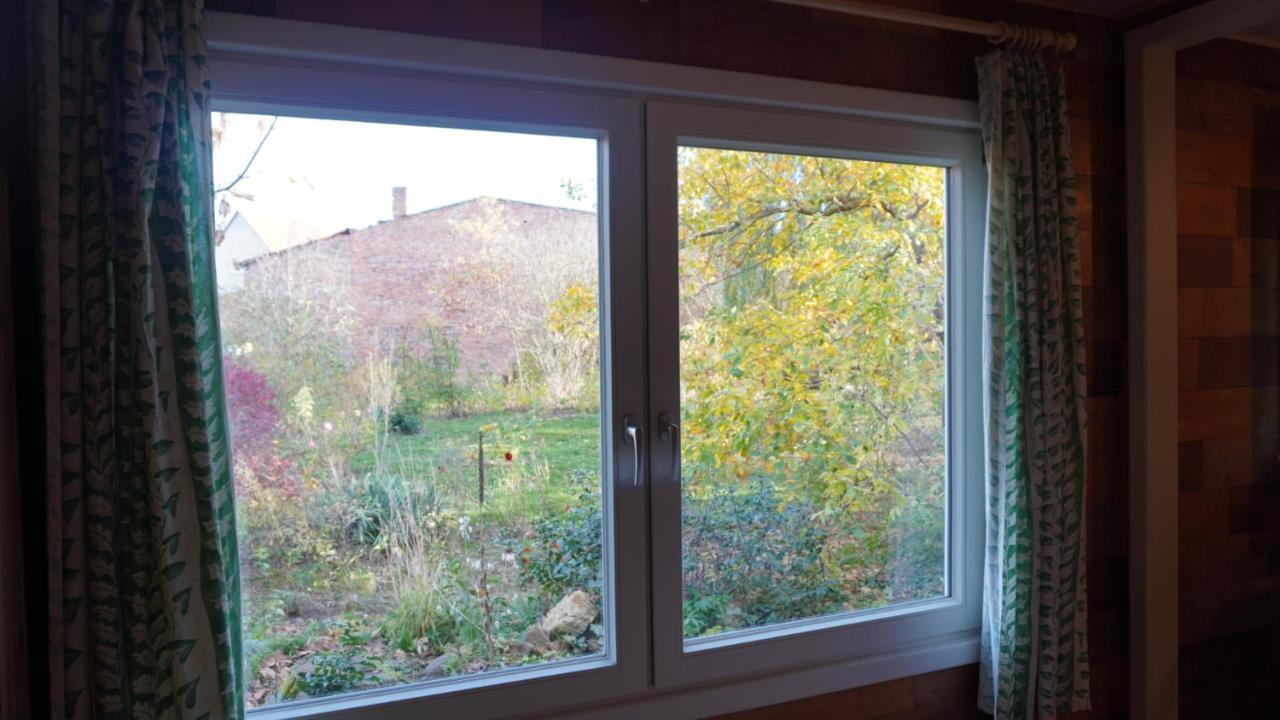 Huette Mit Herz Im Harz Apartment Meisdorf Exterior foto